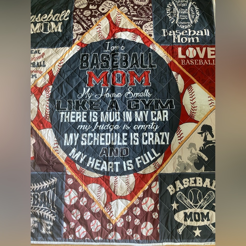 Small Baseball Quilt